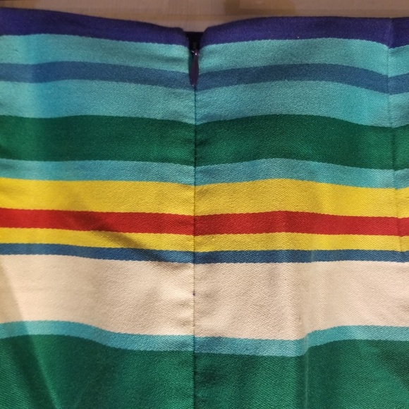 Talbots Size 8P Striped Straight Pencil Skirt - Picture 7 of 8